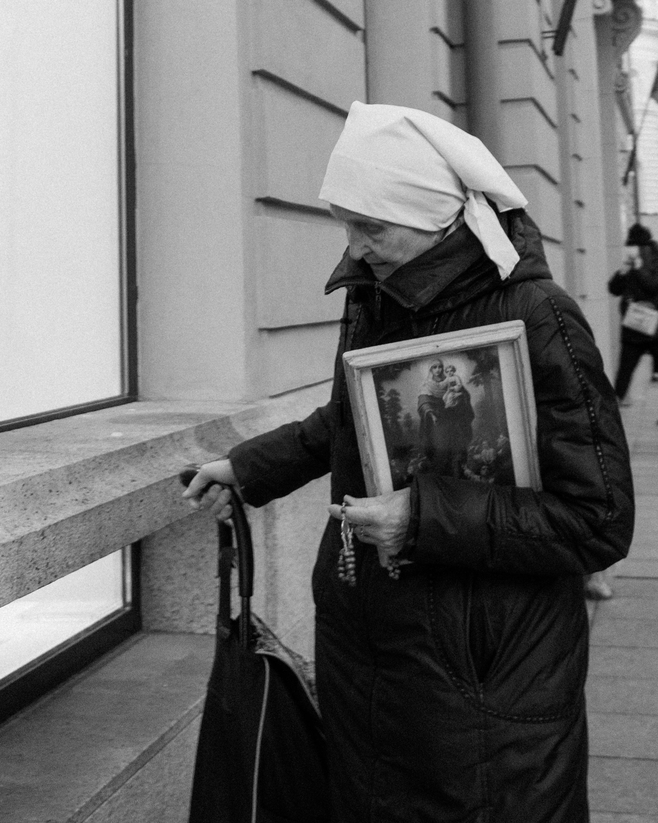 Gatvės fotografija iš Mykolo Šiko archyvo