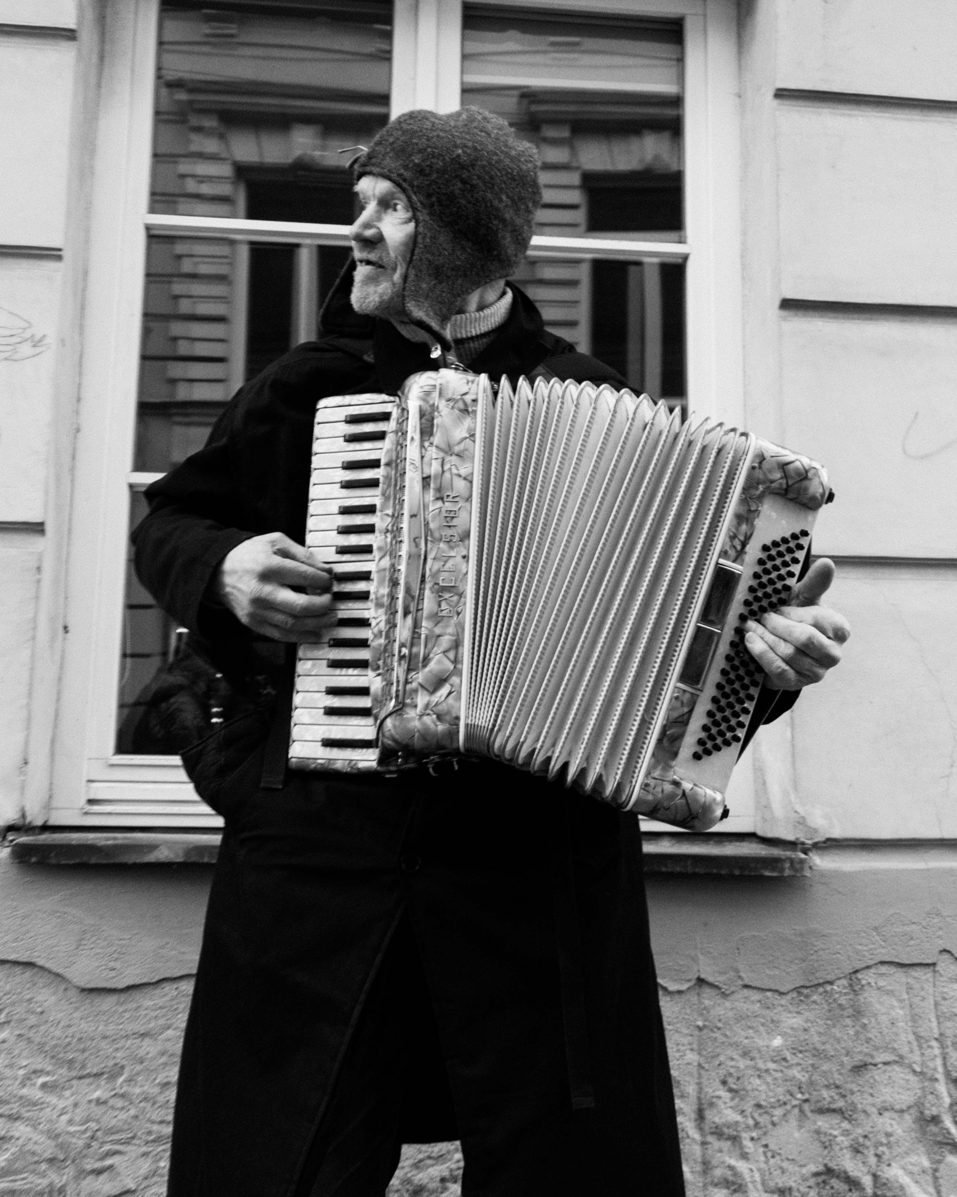 Gatvės fotografija iš Mykolo Šiko archyvo