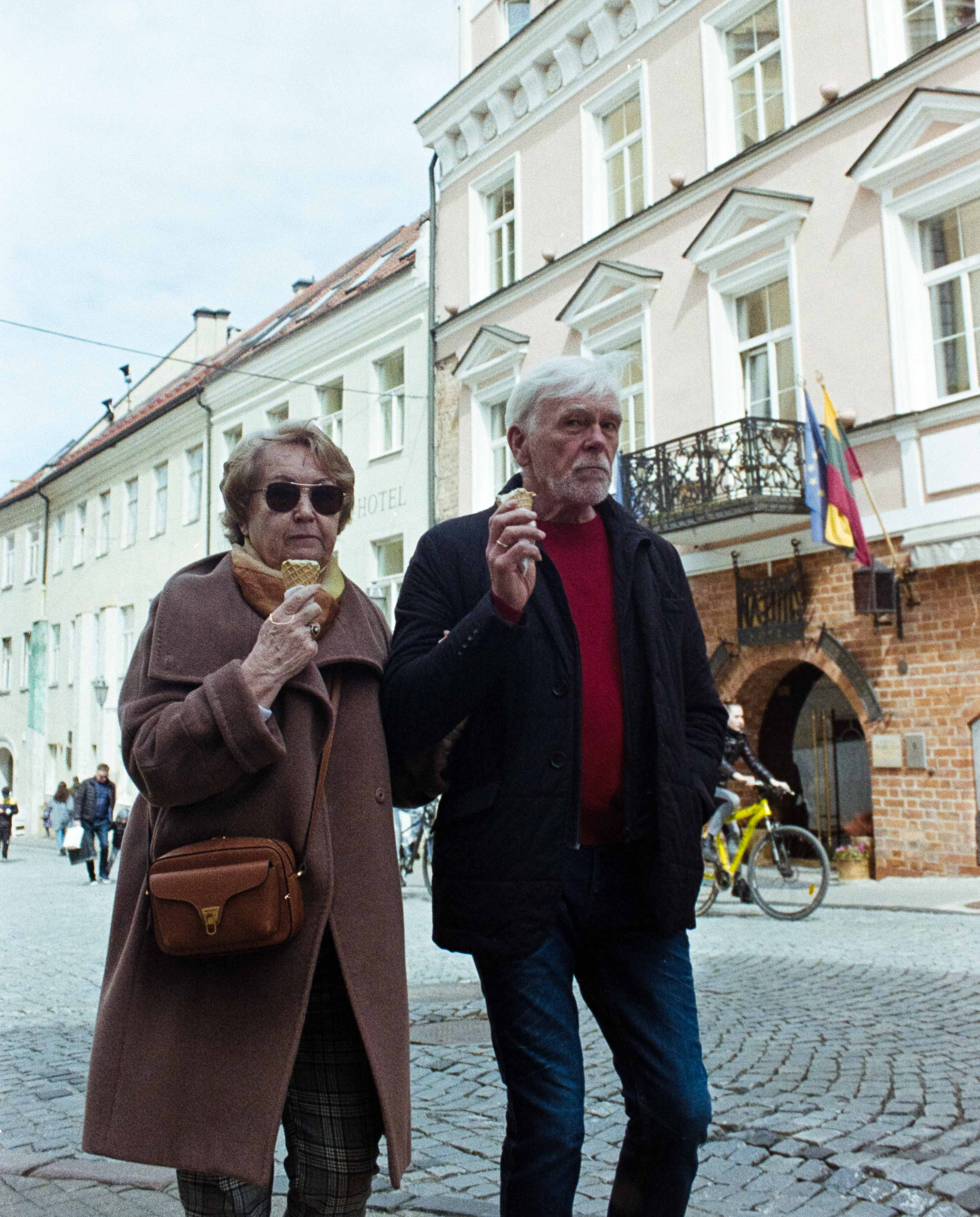 Gatvės fotografija iš Mykolo Šiko archyvo
